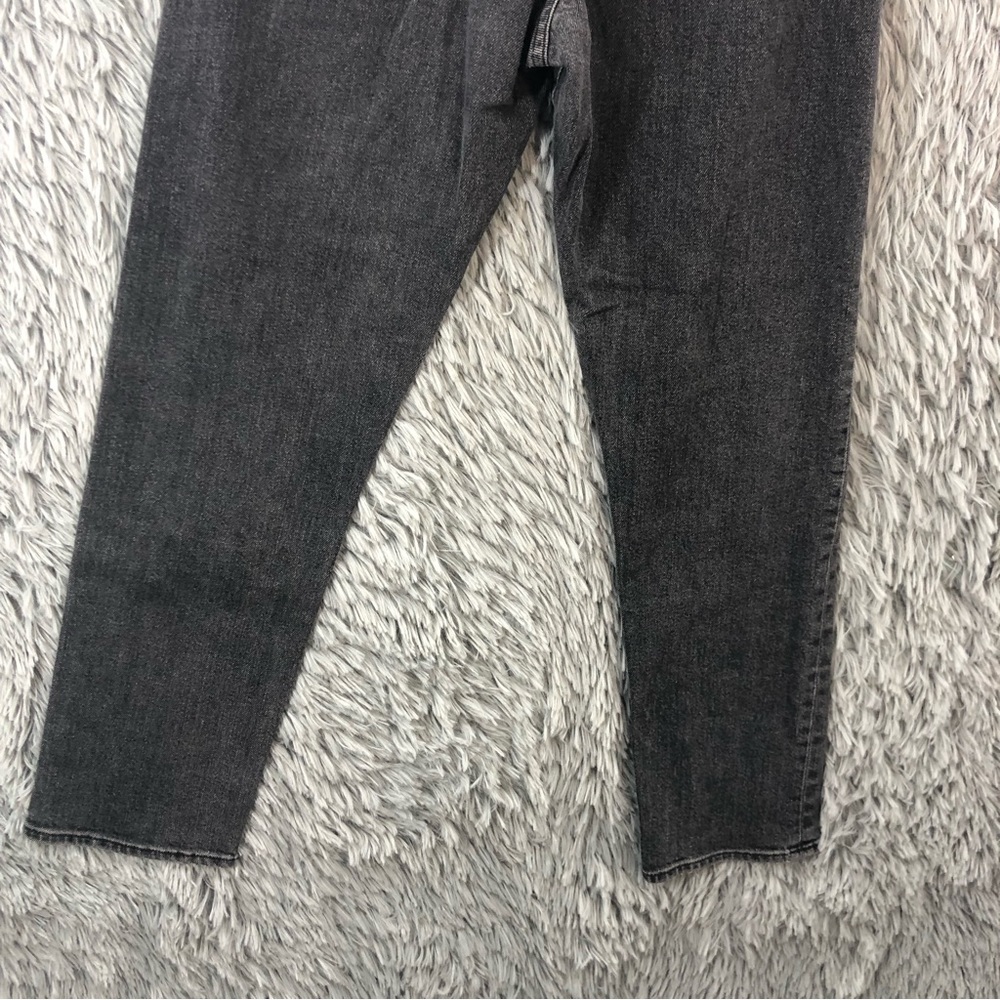 Baldwin Jeans Kansas City Lola High Rise Straight Leg Womens 27 Onyx Cropped - Picture 3 of 13